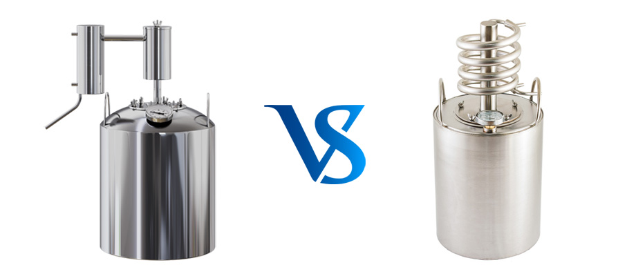Какой самогонный аппарат лучше Хлынов или Ханхи Стил (Hanhi Steel)?
